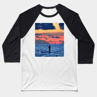 Challenging the sea Baseball T-Shirt